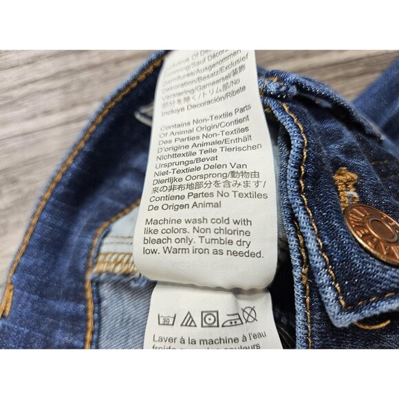 Madewell Jeans Womens 24 Blue Roadtripper Skinny Stretch Denim Medium Wash Soft - Picture 8 of 13